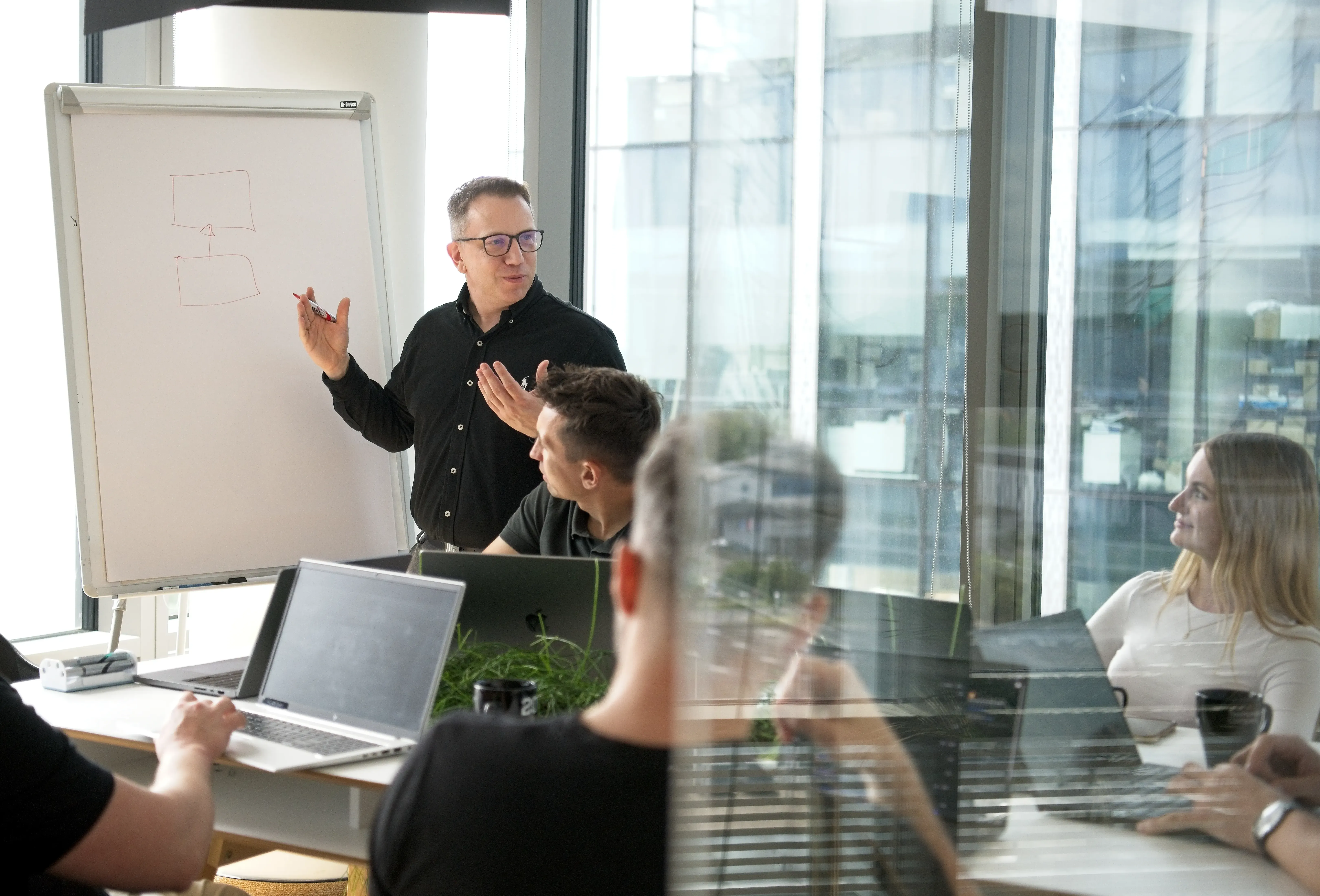 People working together